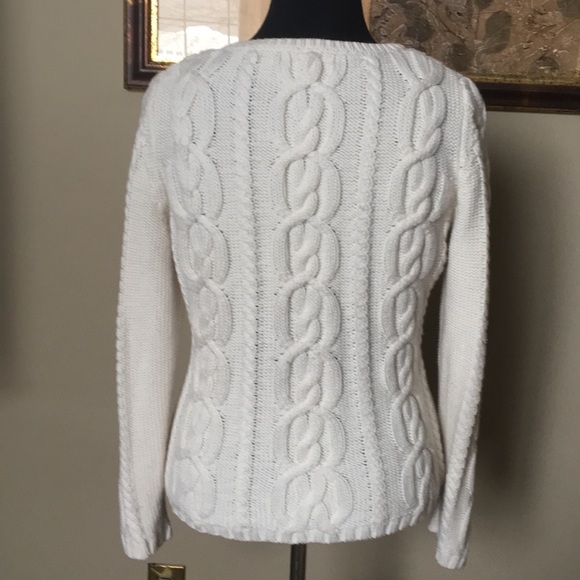 The Limited Classic Cableknit Sweater - Picture 4 of 4